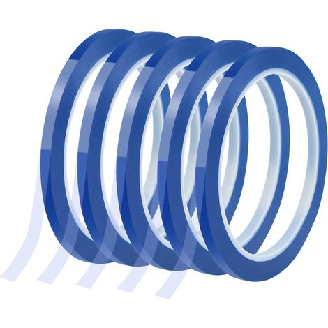 rotoli di nastro termico per sublimazione blu da 10 mm x 33 m (1/5)