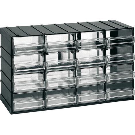 CASSETTIERA IN PLASTICA 16 CASSETTI 38X15X23 CM ART PLAST - ART PLAST (1/6)