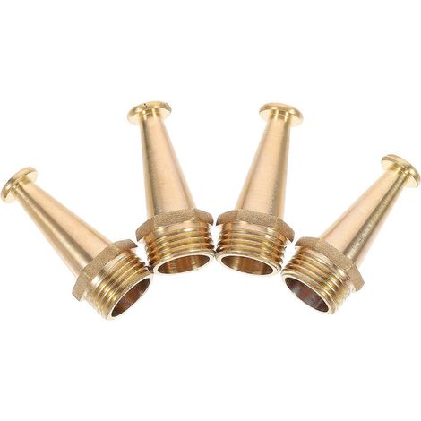 Copper Nozzle 4Pcs 1/2 Inch Suitable For Homeowners And Gardeners Ideal For Cleaning Patios And Fire Reel Usage (1/5)