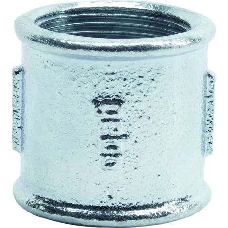 Racor Opal 270 galvanizado hembra x hembra 80mm x 90mm