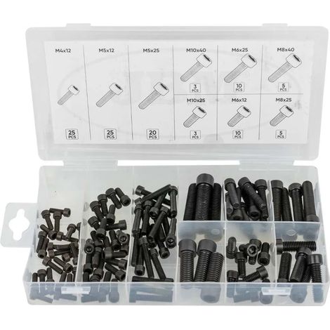 Schraubensatz JBM allen screw set 106 Teile langlebiges Gehäuse