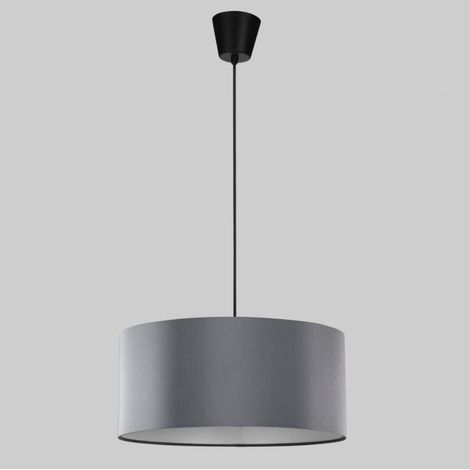 PARALUME MAX GRIGIO D.40XH18CM E27/E14. (1/3)