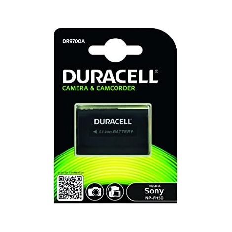 Duracell Batteria ricaricabile agli ioni di litio 650 mAh per Sony NP-FH30 NP-FH40 NP-FH50 (1/4)