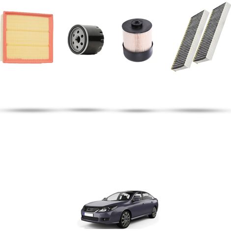 Kit tagliando 4 filtri compatibile con Renault Latitude 1.5 dci 81kw dal 2010 (1/5)