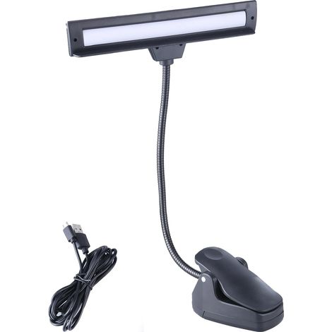 Lampe LED à clipser avec 3 couleurs de luminosité réglable USB (1/5)