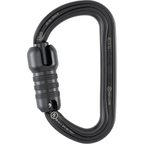 Mosquetón Petzl Bm'D Triact-Lock - negro (1/5)