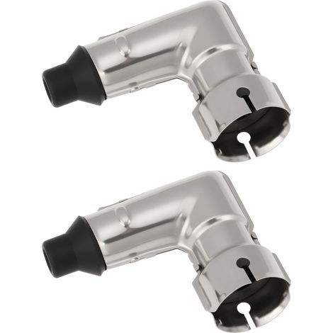 Connecteur de bougie d'allumage 792597 793351 (2 pièces) compatible avec câble d'allumage Briggs & Stratton 7 mm 122L 124T