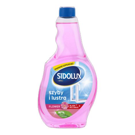 Sidolux Kristall-Fensterreiniger Blumen-Nachfüllpackung 500 ml