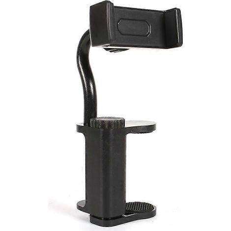 Support de téléphone réglable pour guitare avec pince, support de téléphone pour instrument de musique antidérapant (1/5)