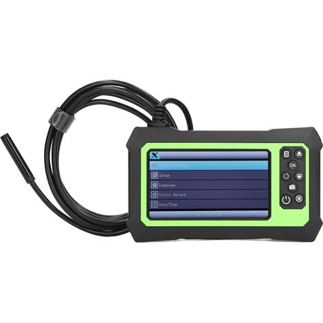 Endoscope d'inspection numérique 1920 x 1080p, caméra d'inspection professionnelle ABS avec écran pour pipelines (1/5)
