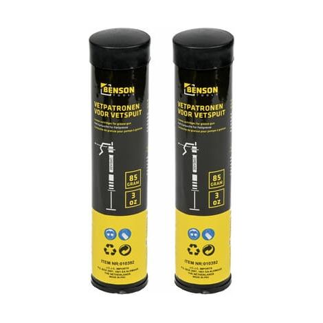 Cartouches de graisse 85 g, lot de 2 (1/3)