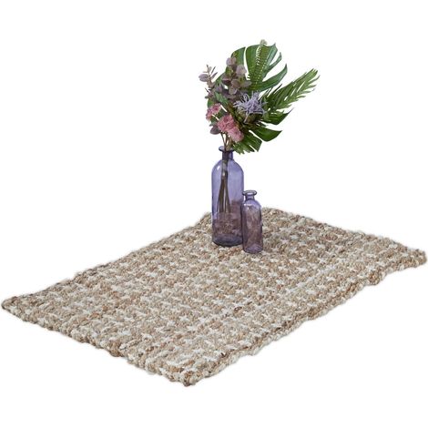 Tapis de jute 60 x 90 cm (1/5)
