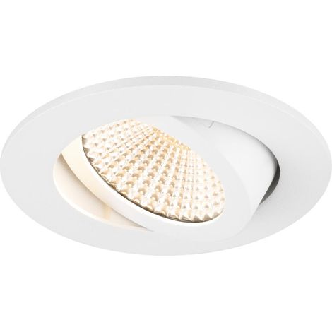 Spot encastré NEW TRIA® 68 intérieur rond orientable blanc LED 83W - SLV - 1007387 (1/3)