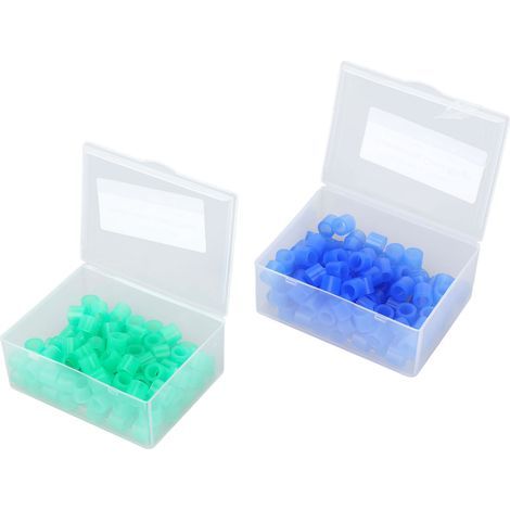 Anneaux dentaires en silicone colorés pour appareils orthodontiques, lot de 200, résistants et faciles à stériliser (1/5)
