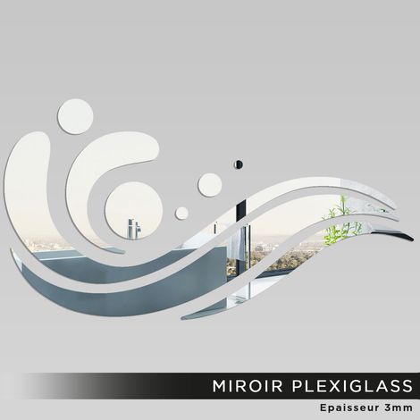 Miroir Plexiglass - Design - 22x40 cm (1/2)