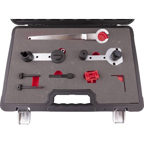 Clas – Coffret calage moteur essence pour VW 1.2-1.4 TSi – Kit de réglage arbre à cames et vilebrequin – Compatible Audi, Skoda, VW (1/3)