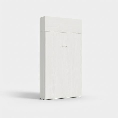 Cama abatible francesa 140x190 con armario abatible Kentaro (1/5)