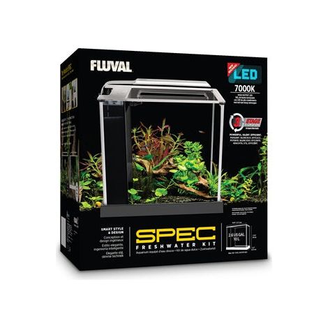 Nano acuario de diseño Fluval Spec de 10L