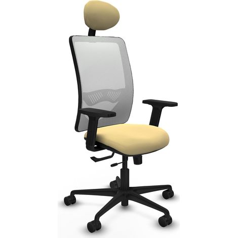 Sedia ergonomica piqueras y crespo Zulema nero braccioli regolabili (1/2)