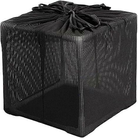 Filtre de bassin Fineday, cube anti-colmatage, sac de protection en maille pour pompe à eau extérieure, panier (10 pouces) (1/5)