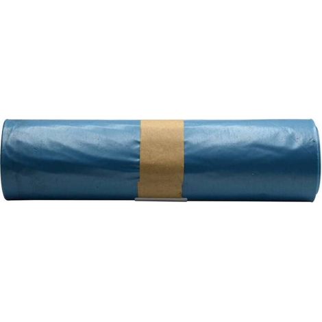20 x SACCHI NETTEZZA U. ROTOLO 90X120 AZZURRO 800 G CA