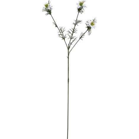 The Natural Garden Collection Nigella Love In A Mist - Plastic - L9 x W9 x H68 cm - White