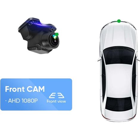 Telecamera posteriore, AHD 1080P, funzionalità dashcam, anteriore AHD 1080P (1/2)