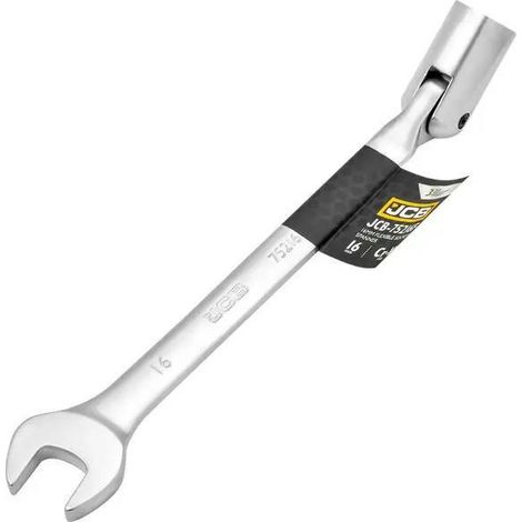 Steckschlüssel JCB 16mm Gelenk polierte Oberfläche