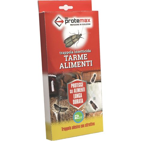 TRAPPOLA ADESIVA PER TARME ALIMENTI 2 pz. 12.00 confezioni