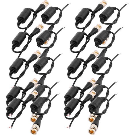 10 Paare NVL-602B Caméra CCTV Unique-Passiv-CAT5-Transmitter-Video-Balun (1/4)