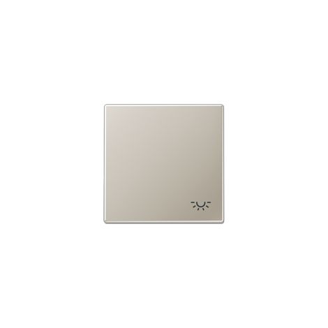 TECLA CON SIMBOLO LUZ LS ACERO JUNG ES2990L