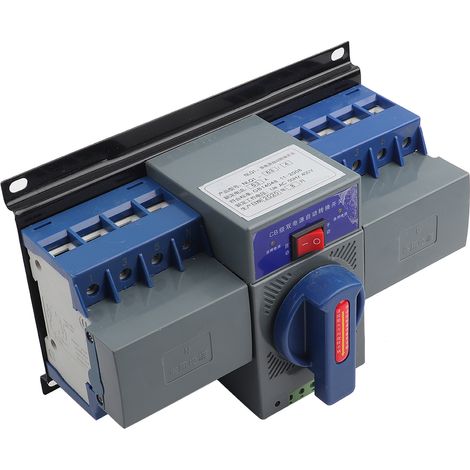 1pcs Mini 63A 4P Dual Power Automatic Transfer Switch
