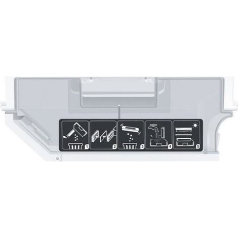 Poubelle Conteneur PièCes pour ECOVACS Deebot X1 OMNI-TUBRO T10 Aspirateur Poubelle BoîTe Accessoires Blanc ACCESSOIRE D’ASPIRATEUR (1/4)