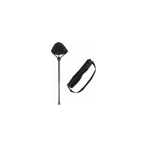 Tabouret de jardin pliant léger réglable en hauteur – Capacité 125 kg – Sac de rangement inclus – Pour camping et pêche (1/5)