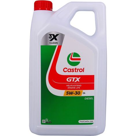 Motoröl - CASTROL GTX 5W-30 C4 - 5L - 5W30