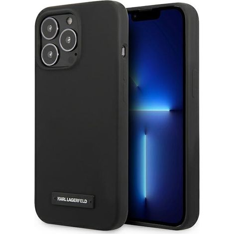 iPhone 13 Pro Karl Lagerfeld Hartschalenetui Schwarz (1/5)