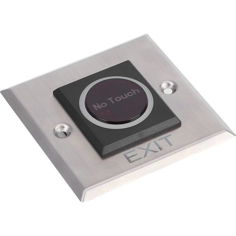 Interrupteur Infrarouge sans Contact avec Bouton Lumineux, Système d'Ouverture Porte 12V DC (1/5)