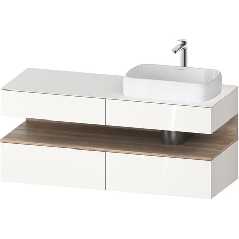 Duravit Collection One Meuble sous-vasque sur console, 2 tiroirs, (1/2)