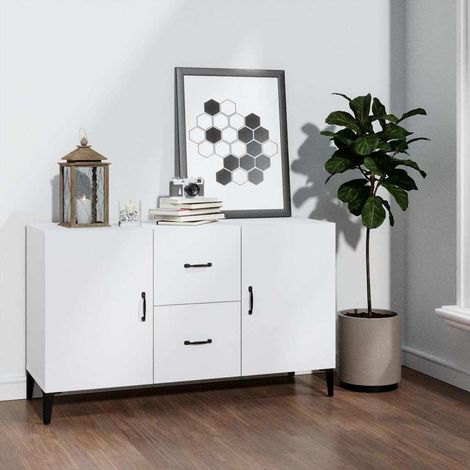 Sideboard White 100x36x60 cm Engineered Wood vidaXL