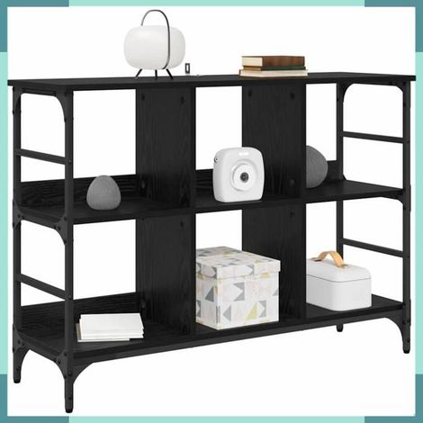 Buffet - 883527 - Chêne noir - 102 x 32 x 73,5 cm - Grand espace de stockage (1/5)