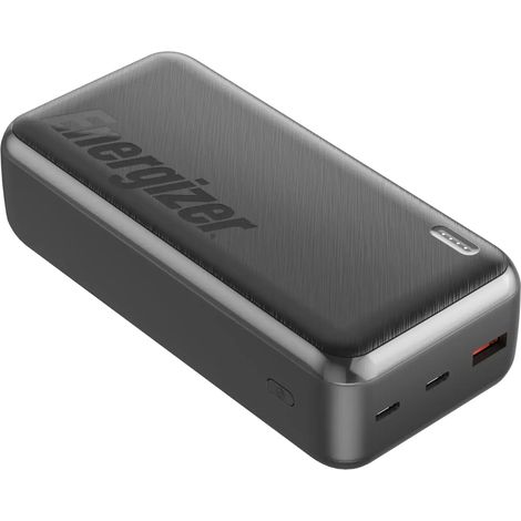 Energizer - 30K ultra-high capacity fast charging power bank - 30000mAh - Black