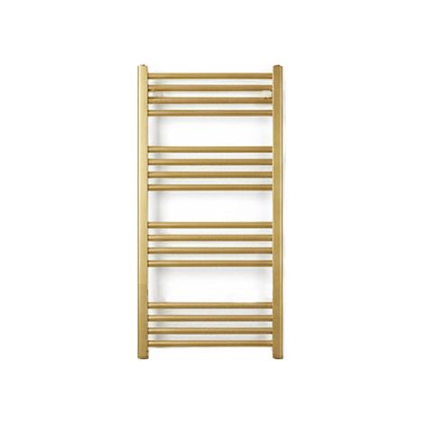 Scaldasalviette elettrico d'oro di 900mm di altezza e 400mm di larghezza - 300 Watt - FIO900/400E1BRA