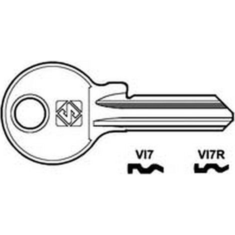 10PZ CHIAVI PER CILINDRI VIRO 5 SPINE PICCOLE - VI7R SX