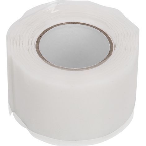 Ruban étanche à forte adhérence, fournitures de réparation de tuyaux en PVC PPR, longueur de 1 mètre, blanc/rouge blanc (1/5)