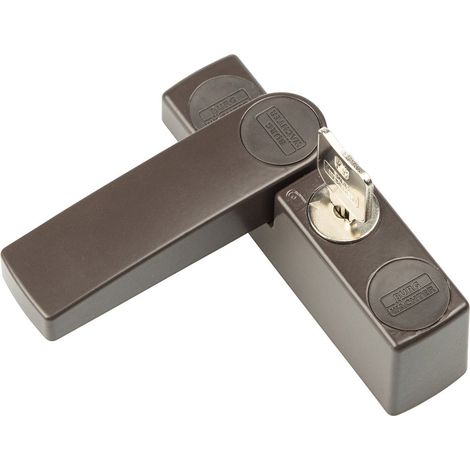 Burg-Wächter Winsafe WS 11 BR SB Serratura per Finestra, Marrone, 142 x 24 x 35 mm (1/5)