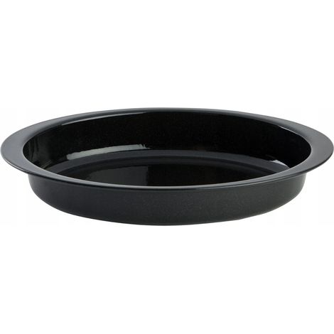 Bandeja ovalada para hornear cazuelas de 36x25x5,5 cm. (1/4)