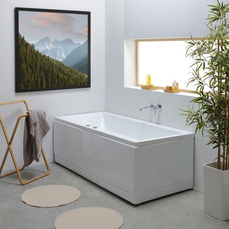 Vasca da bagno rettangolare idromassaggio (1/5)