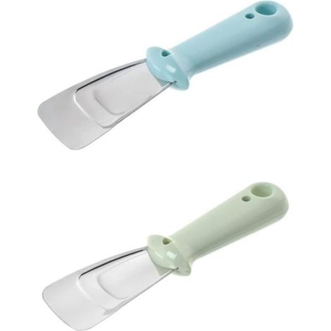 Ecleanfy - 2pcs grattoir de dégivrage,pour congélateur, grattoir à glace en acier inoxydable,dégivreur de congélateur de cuisine domestique