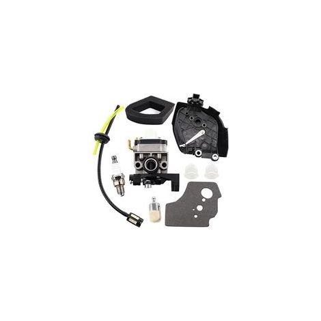 VURAHOME - Carburateur avec filtre à air - Couvercle de filtre à air - Boîtier de tuyau à essence pour Honda GX35 GX35NT HHT35S 1.3 CV - Mini moteur à essence - Débroussailleuse (1/5)