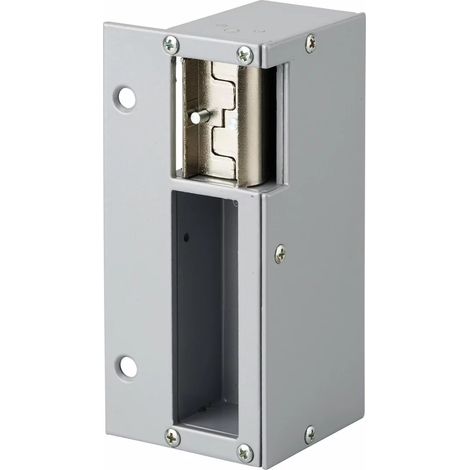 THIRARD - Gâche électrique pour serrure verticale en applique, réversible, 12V, compatible extérieur, gris - THIRARD (1/3)